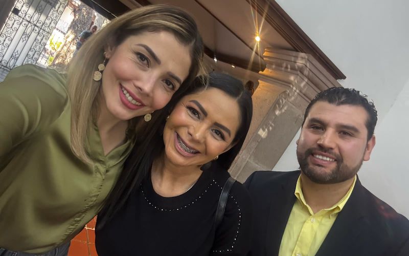 Brissa Arroyo, Araceli Saucedo, Octavio Ocampo