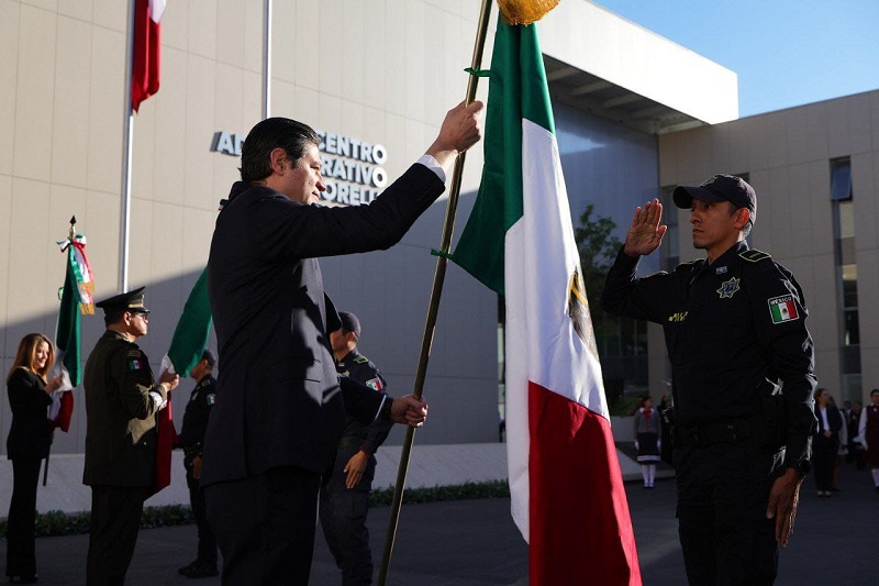 Día de la Bandera, Morelia