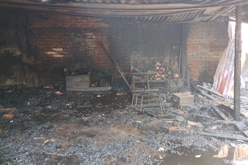 Incendio, Zamora