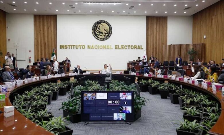 elección judicial, INE