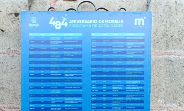 484 Aniversario, Morelia