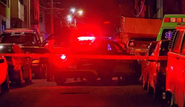 Inseguridad, zona acordonada