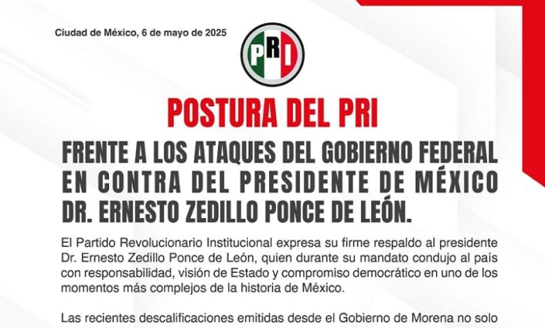 Zedillo, PRI