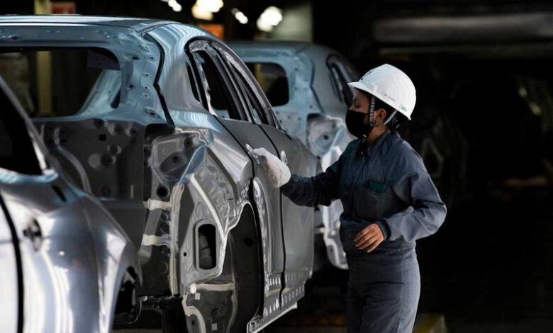 México, Autos, Desplome