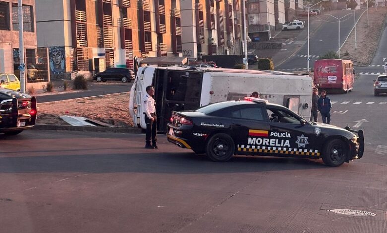 Morelia, Accidente