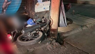 Moto, accidente