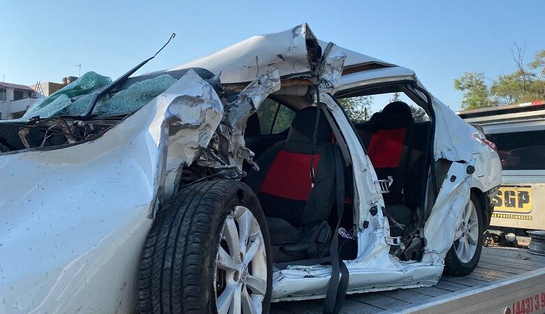 Morelia, Accidente