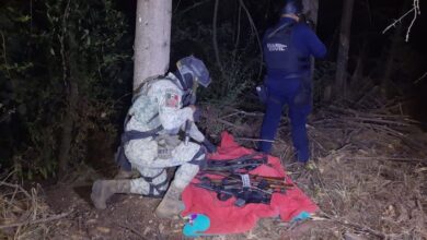 Armas aseguradas