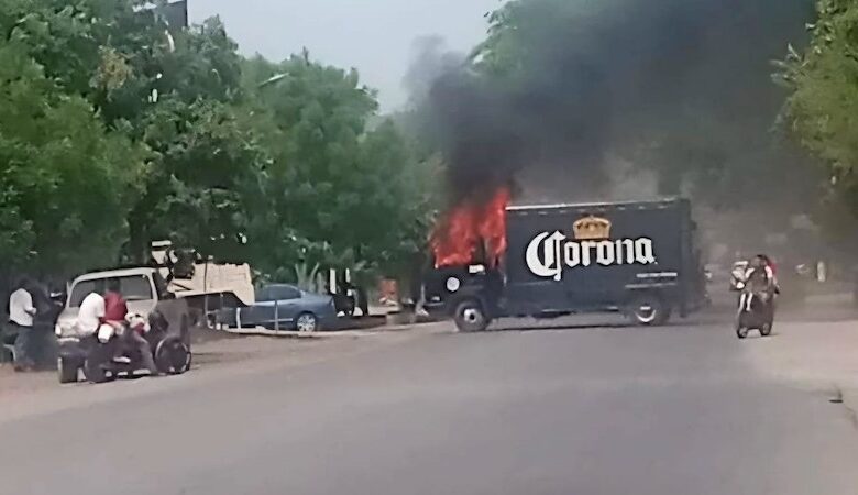 Bloqueos y quemas, Michoacán