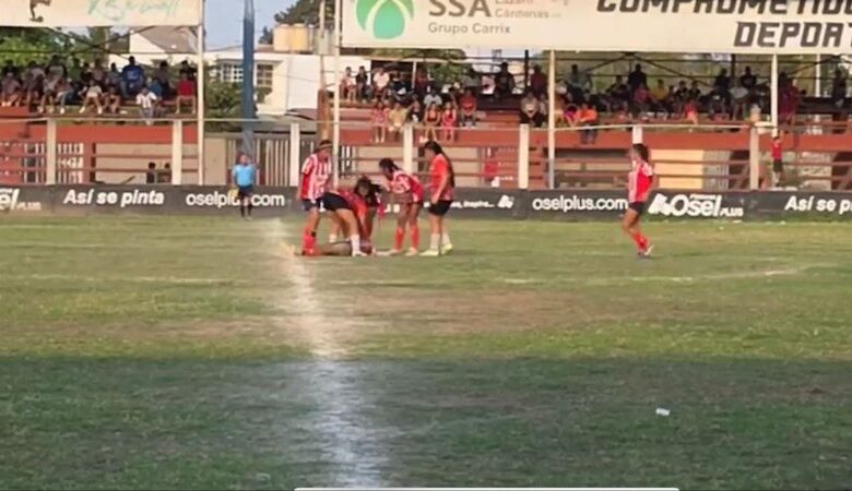 Tragedia, futbol femenil