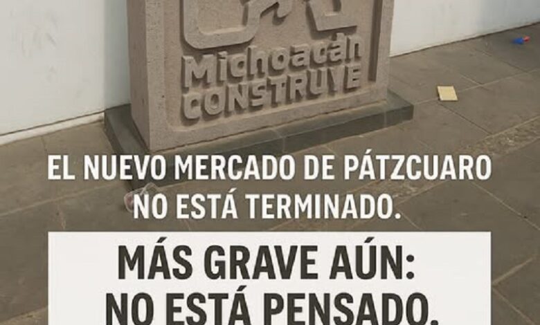 nuevo mercado de Pátzcuaro