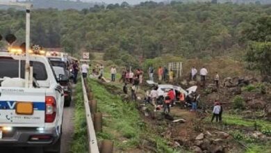 Michoacán, Accidente