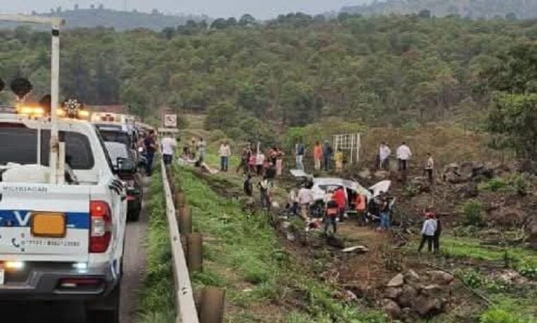 Michoacán, Accidente
