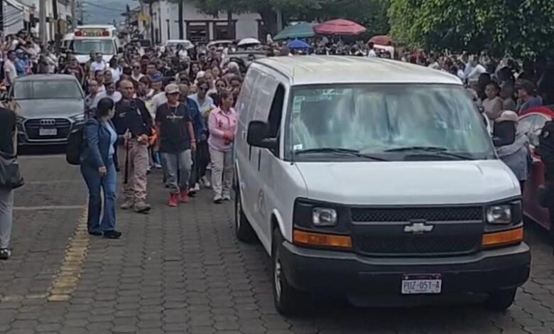 Tacámbaro, cortejo fúnebre, Salvador Bastida