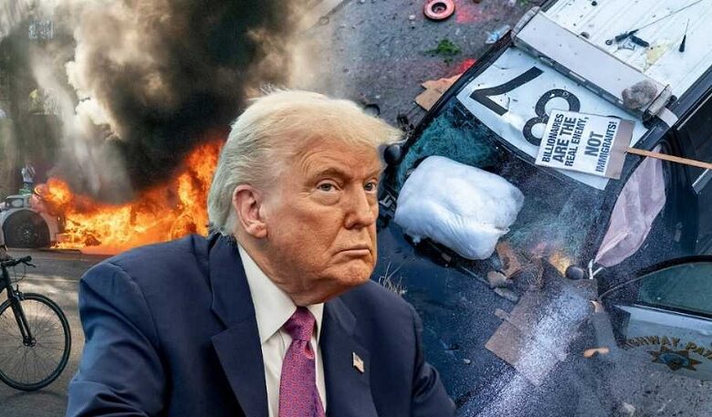 Los Ángeles, California, Trump