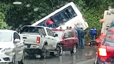Accidente, autobús