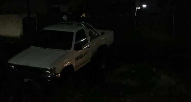 Camioneta, accidente