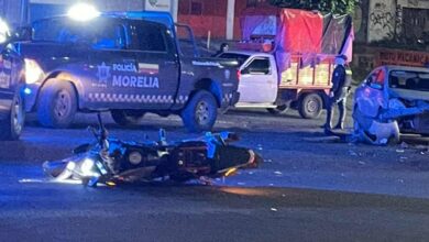Morelia, Accidente