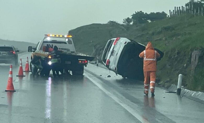 Volcadura, Autopista de Occidente