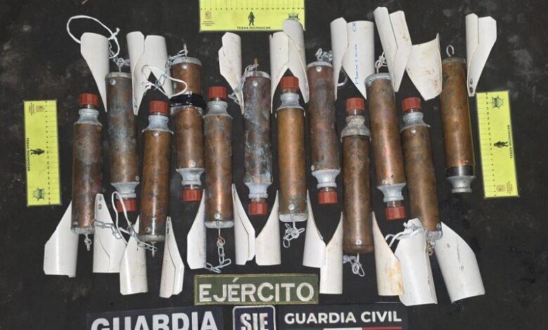 Tuzantla, SSP, explosivos