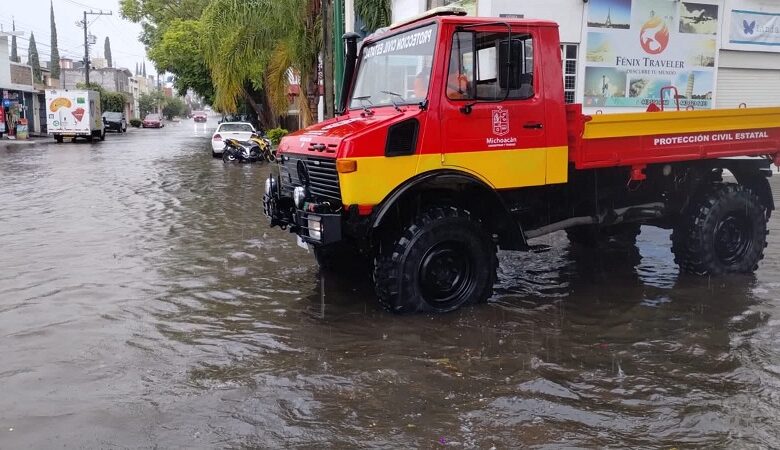 Morelia, Michoacán, PC, Lluvias