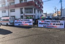 Transportistas, manifestación