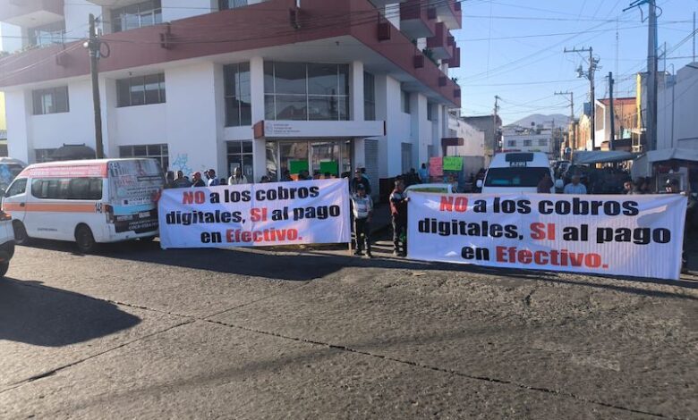 Transportistas, manifestación