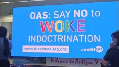 OEA, mensajes anti-woke