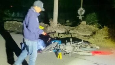 Accidente, motocicleta