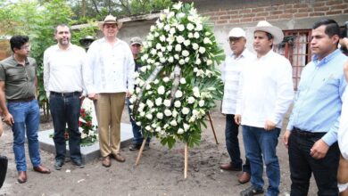 Homenaje a Hipólito Mora
