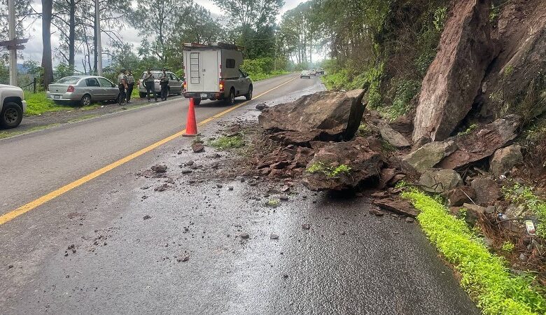 Michoacán, Derrumbe