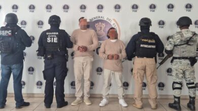 Extorsionadores detenidos
