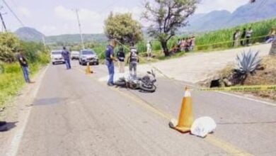 Accidente de motocicleta