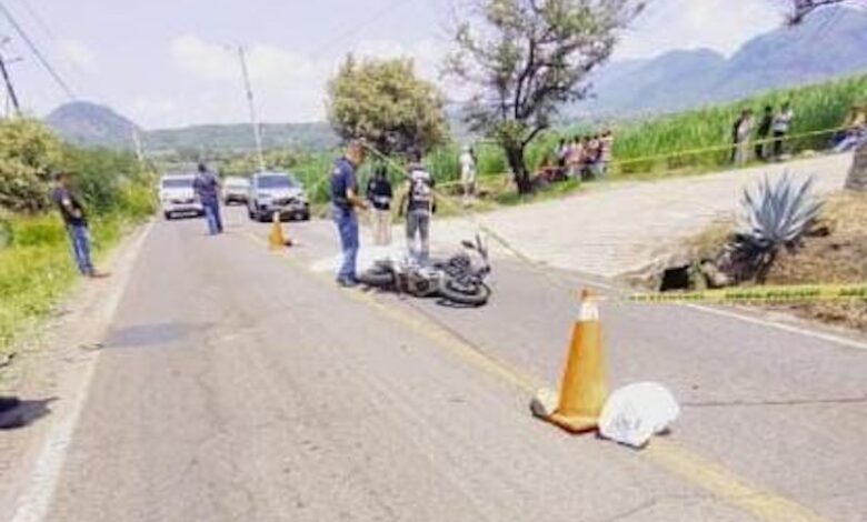 Accidente de motocicleta