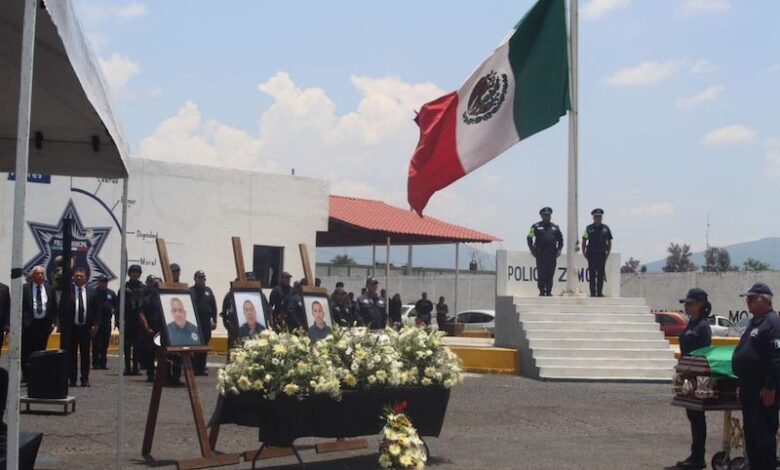 Homenaje póstumo a policías,Zamora