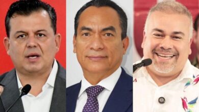 Memo Valencia, Adrián López y Jesús Mora