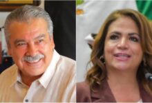 Raúl Morón y Fabiola Alanís