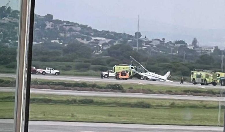 avioneta, Querétaro, Accidente