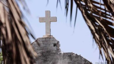 ataque a iglesia de Gaza