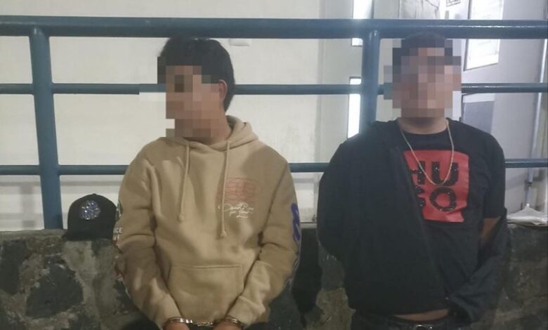 Dos detenidos