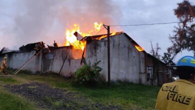 Incendio de bodega