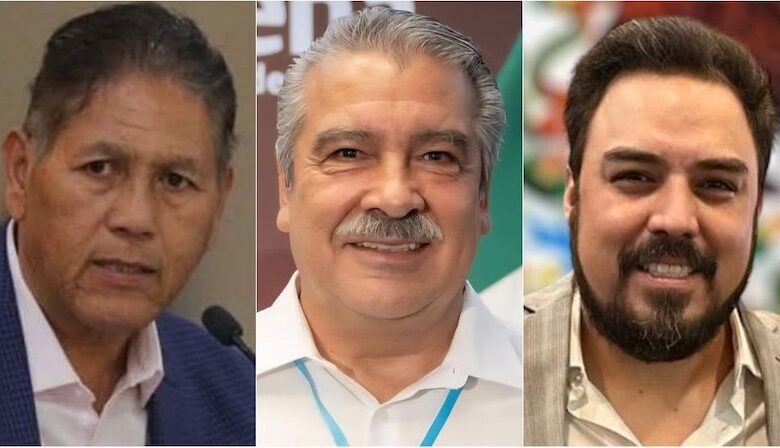 Humberto Arróniz, Raúl Morón y Sergio Jesús Muro