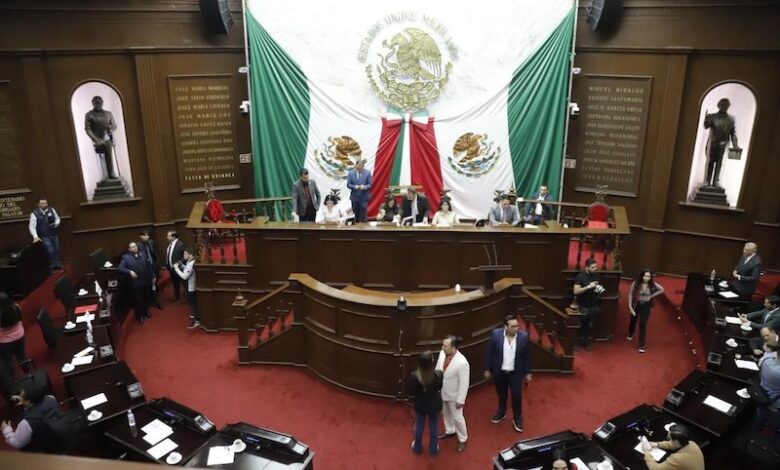 Pleno del Congreso de Michoacán