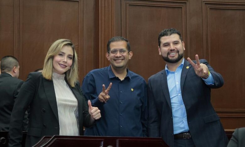 Brissa Arroyo, Conrado Paz y Octavio Ocampo