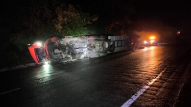 Tráiler volcado