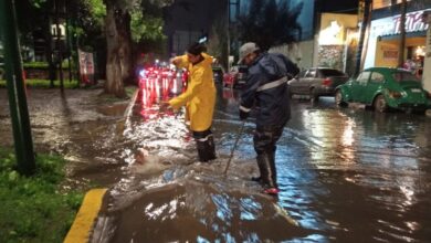Encharcamientos en Morelia