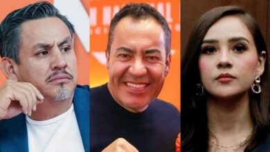 Víctor Manríquez, Carlos Herrera y Abigail Rojas