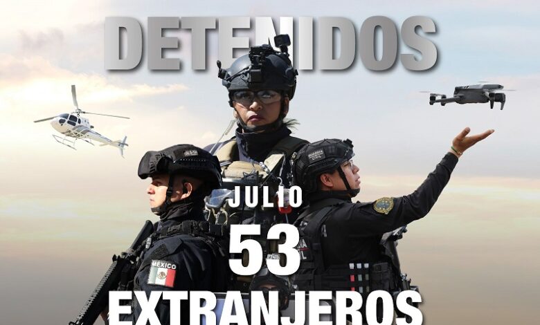extranjeros detenidos en Michoacán