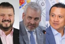 Raúl Zepeda Villaseñor, Alfredo Ramírez Bedolla y Carlos Torres Piña
