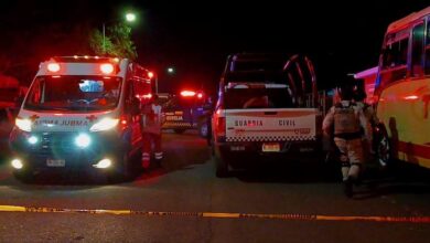 Ambulancia y patrullas